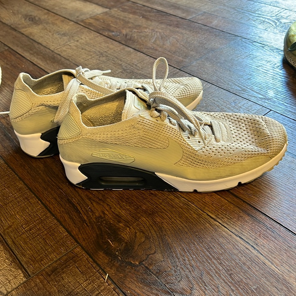 Men’s nike air max ultra 2.0 flynit  pale grey